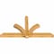 Ekena Millwork Redmond Rough Sawn Timber Gable Bracket, Western Red Cedar, 96"W x 52"H x 6"D x 6"F, 13/12 Pitch GBW096X52X0606RED00RWR - alternate 3